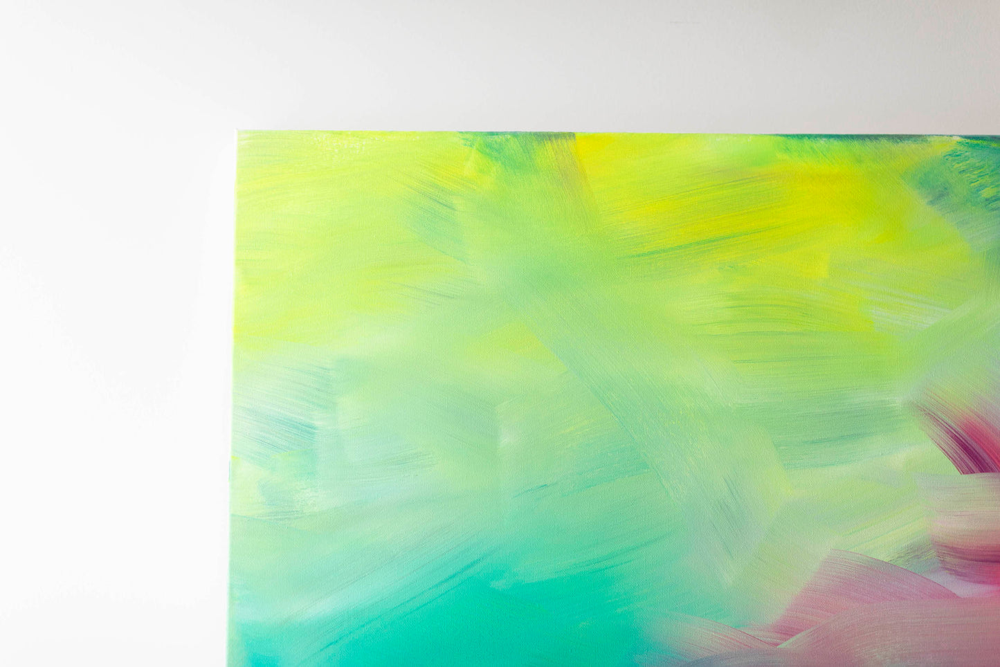LAKE FLOWER - 91x122cm Original Abstract